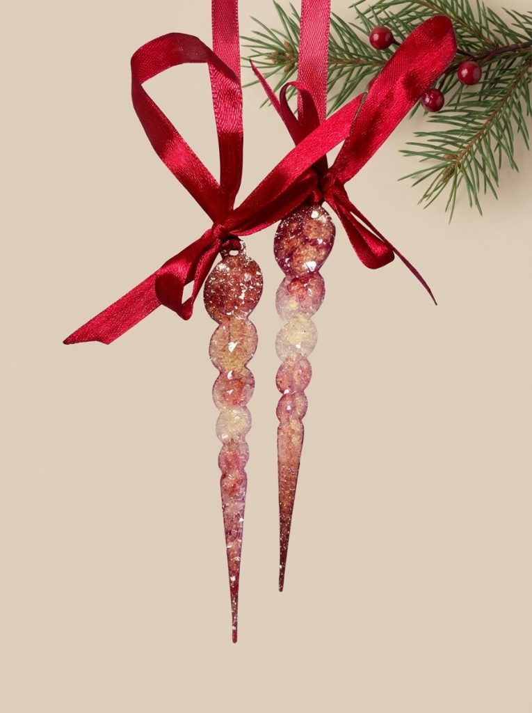 Weihnachtsanhänger „Eiszapfen“