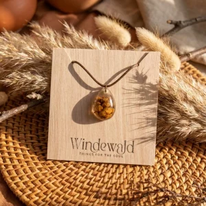 Harz-Kette mit echter Mini-Zapfe