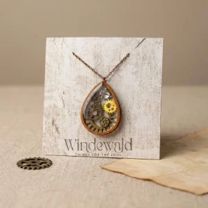 Steampunk Zahnrad Halskette