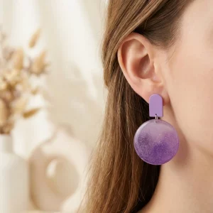 Runde Hängeohrringe