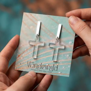 Leichte Kreuz-Ohrringe