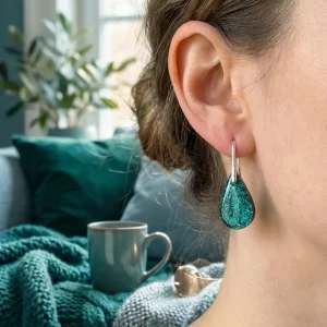 925 Sterling Silber Tropfen Ohrringe